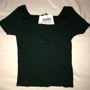 Brandy Melville Green Tee